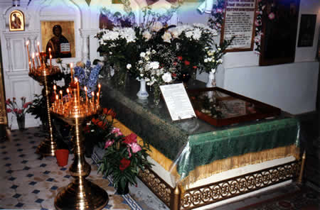 Гробница св. прав. Иоанна Кронштадтского