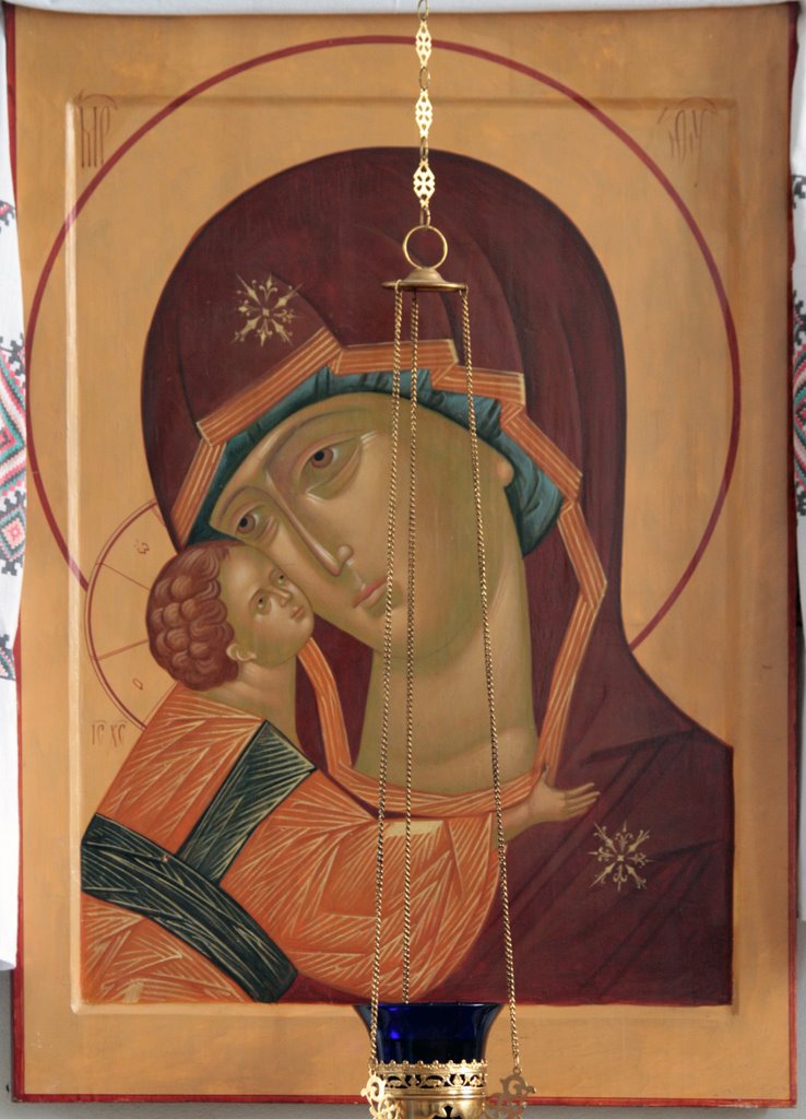 Икона в храме св. прав. Артемия Веркольского